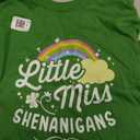 Little Miss Shenanigans for Girls and Women St Patricks Day T-Shirt, Small