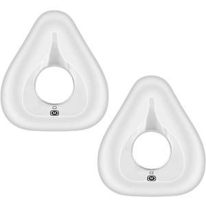 Replacement Cushion for ResMed AirFit F20 Mask, Full Face CPAP Mask Cushion Replacement, Reliable Seal Perfect Fit, Covers Nose and Mouth, 2 Packs, Medium
