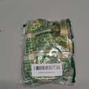 Mayerzon Dog Muzzle to Prevent Biting Scavenging Chewing, Soft Mesh Puppy Muzzles for Small Medium Sized Dogs, Breathable Reflective Adjustable Mouth Guard for Grooming Walking Training (S, Khaki) (S-(Snout Cir 8.5"-9.5"))