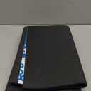 (2PCS) Washer And Dryer Covers For The Top With Blue Design And Happy Life Words, Decorative Washer Dryer Topper And Washing Machine Cover For A Cheerful Laundry Room (23 x 23 in)