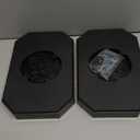 8141DBL Siding Mounting Plate,FreeCat Outdoor Light Mounting Block Fits 1/2" Lap Double Viny Siding,Built-in Electrical Box Easy Installation with All Hardware Included