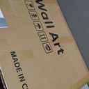 Large Framed Neutral Abstract Wall Art, 2 Piece Modern Canvas Prints Paintings, Beige Gold Abstract Pictures for Living Room Hallway Dining Room Bedroom Office Wall Decor 24x36 In