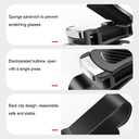xiaoniu Upgrade One-Handed car Sunglasses Holder, 2pack Durable Visor Sunglasses Clip, car Interior Accessories for Men and Women, Universal Silicone pad Sunglasses Holder. (White)