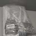 Hiasan Grey Blackout Curtains with Sheer Overlay, Grommet Thermal Insulated Privacy Mix & Match Double Layer Room Darkening Curtains for Bedroom, Living Room, 2 Window Panels with Tiebacks, 52W X 84L