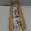 Hanging Planters Rod  Plant Hanger Indoor for Window Ceiling, Hanging Plant Shelf for Wall Planter House Plants, Plant Shelves Metal Holder Bar 31.5In Black (Pots, plants, chains not included)