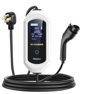 Amazon.com: Nefaracy EV Charger Level 2, 40 Amp Portable EV Charger for All SAE J1772 EVs, 25ft Cable, 9.6KW EV Car Charging Station with App Control, Electric Vehicle Chargers(240V, NEMA14-50 Plug) : Automotive