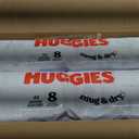 Huggies Size 8 Diapers, Snug & Dry Baby Diapers, Size 8 (46+ lbs), 96 Count (2 Packs of 48)