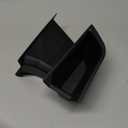 Aunginsy Front Door Side Storage Box Compatible with Audi Q4 E-Tron 2022 2023 2024 2025, ABS Car Front Door Side Armrest Grab Handle Groove Storage Organizer Tray Pocket Slot Mat Insert Accessories