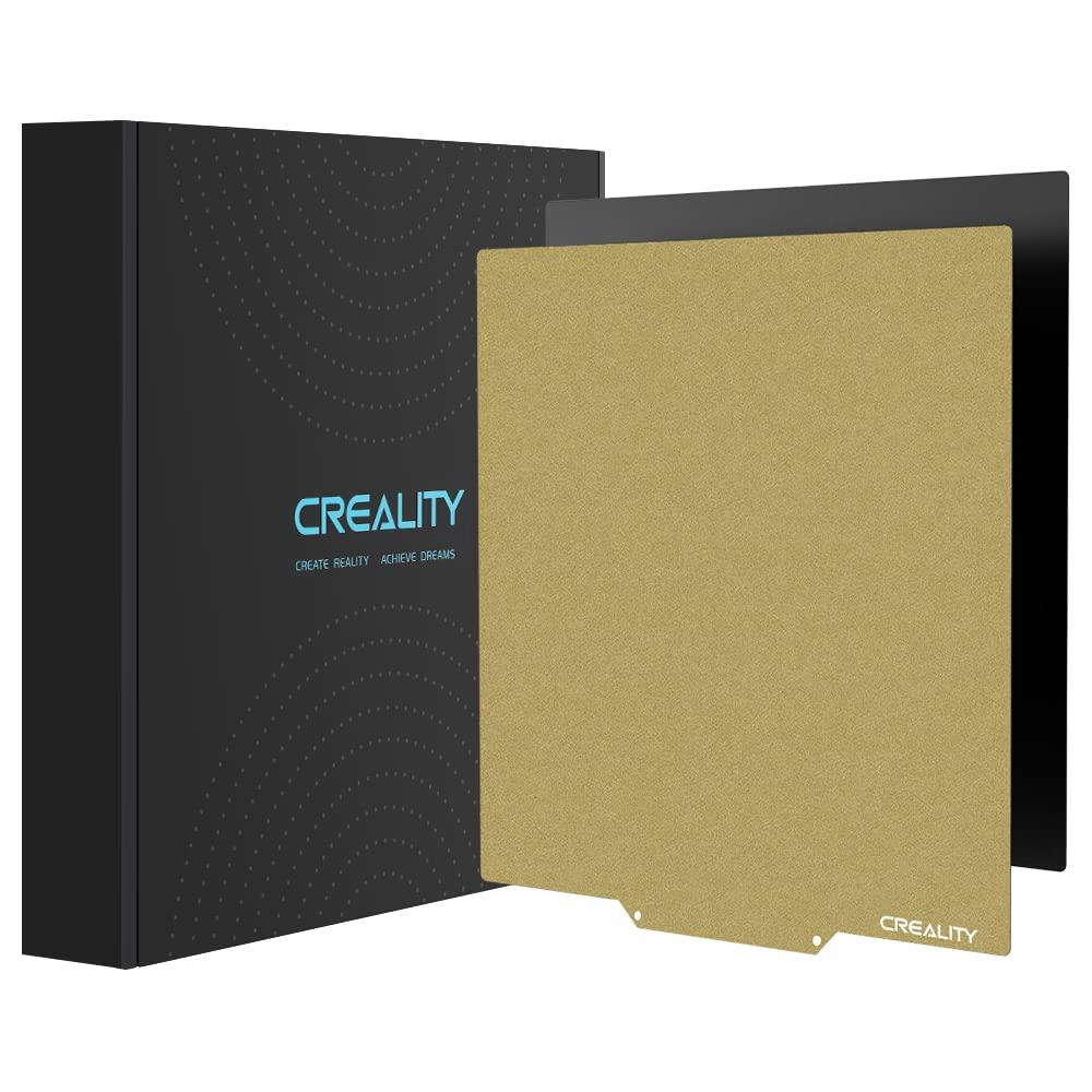 Creality Ender 3 Max Neo Bed Upgrade, PEI Sheet 310 x 320mm Removable Magnetic Flexible Texture Surface Heated Bed Plate Build Surface for CR-10S PRO/CR-10 V2/ CR-10 V3/ CR-X/CR-X Pro/Ender-3 Max