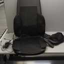 Shiatsu Neck and Back Massager with Heat, 4D Kneading Back Massager for Pain Relief Deep Tissue, Comfortable Back Massage for Chair, Massager for Home Office, Gifts for Christmas Women Men Parents (Black)