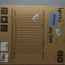 keny 29"-42.5" Baby Gate for Stairs, Auto Close Safety Dog Gate
