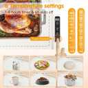 Warming Mat for Food, Food Warming Mat, Food Warmers for Buffet Party and Home Daily Use, Electric Warming Tray, Touch Control, LED Screen, Portable Design