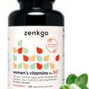 Multivitamin for Women 50 Plus, PMS Relief, Skin, Hair & Nails, Supports Joint & Bone, Heart Health, Eye Health, Turmeric, Coq10, Ginkgo, Lutein, Black Cohosh, Vitamins B6, B12, D3, K2 (60Ct)