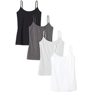 Amazon Essentials Women's Slim-Fit Camisole, Pack of 3, XXL