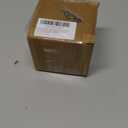 Whaline 4Pcs 2.6inch Winter Mini Ceramic Spoon Rest Red White Snowflake Small Coffee Spoon Holder for Xmas Winter Home Coffee Station Bar Accessories