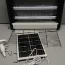 PALONE Solar Bug Zapper Outdoor, USB Rechargeable UV Mosquito Zapper