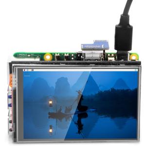 OSOYOO 3.5 inch HDMI LCD Touch Screen Monitor Display TFT 480 * 320 Pixel Resolution for Raspberry Pi 5 4 3 Model B B+ 2 with Stylus Pen