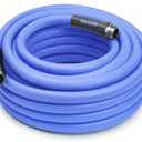 Kotto Expandable Water Hose, Heavy Duty, Leak-Proof, Lightweight, Blue, Outdoor Garden Hose, 50ft