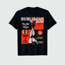 Sexy Retro Burlesque Poster 50s Vintage Distressed T-Shirt, M