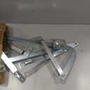 55-2 Attic Ladder Hinge Arms with Springs,Compatible with Werner Mk5, WU2210, W2208, W2210, Suitable for Werner Attic Ladders Manufactured After 2010, Heavy Duty Thick Galvanized Material