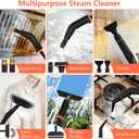 Steam Cleaner, Portable Steamer for Cleaning with 16pcs Accessories, 6-Level Adjustable, 15s Heat-Up, Handheld Steam Cleaner for Home, Tile, Grease, Dirt, Grout, Car Detailing