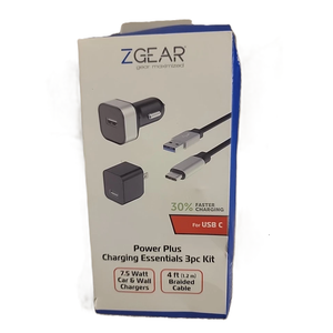 ZGear Power Plus Charging Essentials 3 PC Kit