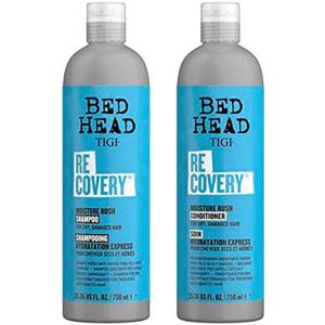 Bed Head by TIGI Recovery Moisturizing Shampoo and Conditioner Set for Dry Hair, with Prickly Pear Cactus Extract, 25.36 fl oz, 2 Pack