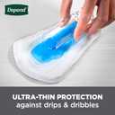 Depend Shields Incontinence Pads for Men, Light Absorbency, 58 Count (Packaging May Vary)