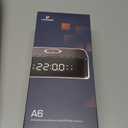 Digital Alarm Clocks Snooze 12/24H FM Speaker Charging, White