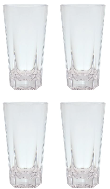 19 Oz Clear Collection Acrylic Transparent Drinking Cup (4)