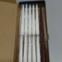 Kakoya Flameless Floating Candles with Wand20 Pcs Magic LED Hanging Taper CandlesFlickering Battery Operated Taper Candle with Wand Remote for Halloween Decorations Best GiftWhite