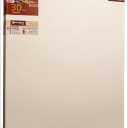 Masterpiece Z1DU-2127 3D Pro 2.5" Deep Vintage L22U Belgian Linen 12.0 oz Acrylic Primed Linen Stretched Canvas 21" x 27" White