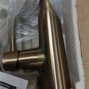 Moen Orivesi Bronzed Gold One-Handle High Arc Pulldown Kitchen Faucet with Power Boost, 87891BZG