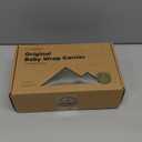 KeaBabies Baby Wrap Carrier - All in 1 Original Baby Carrier Newborn to Toddler Sling, Easy to Wear, Hands Free Bonding, Lightweight, Breathable Infant Wraps (Forest Berries) (One Size (Pack of 1))