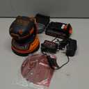 BLACK+DECKER 20V MAX Orbital Sander, Cordless, 12,000 OPM, 2 Sandpaper Sheets, Battery and Charger Included (BDCRO20C)