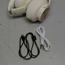 Picun B8 Bluetooth Headphones, 120H Playtime Headphone Wireless Bluetooth with 3 EQ Modes, Low Latency, Hands-Free Calls, Over Ear Headphones for Travel Home Office Cellphone PC Khaki White