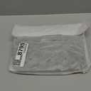 LANNSYNE Full Grain Leather Travel Cable Accessories Bag, Electronic Organizer Carry Case Double Layer Storage Case for Cables, Charger, Phone, Power Bank (Brown)