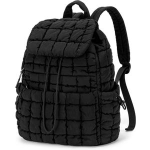 CLUCI Puffy Quilted Backpack Purse for Women, Casual Lightweight Daypack for Women Travel | Purse, Casual, Lightweight, Travel
