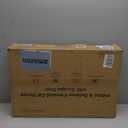 Heated Cat House for Outside,Dual Camera Mounts,100% Weatherproof & Extremely Insulated,Elevated Feral Cat Shelter with Escape Door,Waterproof Eaves for Outdoor Stray Barn Cat(Dark Green,M) (23.6"L x 16.5"W x 18.5"H)