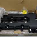 MITZONE Engine Valve Cover kit w/Gaskets & Bolts Compatible with 2011-2020 Chevrolet Chevy Cruze Sonic Volt Trax Buick Encore Cadillac ELR L4 Replaces # 25198874 55573746 264-968 (BLack(plastic))