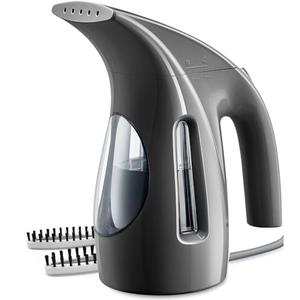 HiLIFE Steamer for Clothes, Portable Handheld Design, 240ml Big Capacity, 700W, Strong Penetrating Steam, Removes Wrinkle, for Home, Office(ONLY FOR 120V)-Black