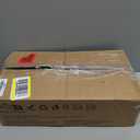 MonTEK Single Monitor Arm with USB for Max 45 Inch Ultrawide Screens Adjustable Monitor Desk Mount Holds 35 Lbs Cable Management with C Clamp/Grommet Desk Mount, VESA 75/100mm (White)