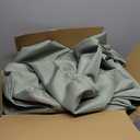 10-Pack Sage Green Tablecloths for Rectangle Tables, 60 x 102 Inches, Stain-Resistant Polyester Fabric for 6 Foot Tables - Washable Table Covers for Weddings, Birthday Parties, Events