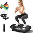 Vibration Plate Exercise Machine, 120-Level with Resistance Band