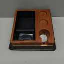 Espresso Knock Box With 54mm Tamping Station For Breville Espresso Accessories Adjustable Portafilter Height, Detachable Coffee Dump Bin