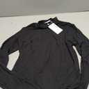 REORIA Women's Basic Long Sleeve Thermal Shirts Mock Turtle Neck Soft Lined Winter Layering Warm Slim Fit Underwear Tops 2025, Size L