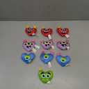 Monster Heart Plush Dolls, 10 Pcs