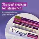 Vagisil Maximum Strength Feminine Anti-Itch Cream with Benzocaine for Women, Helps Relieve Yeast Infection Irritation, Gynecologist Tested, Fast-acting, Soothes and Cools Skin, 1 oz (Pack of 4)