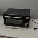 Nuwave Bravo Pro Smart Air Fryer Toaster Oven Combo, Airfryer Convection Oven Countertop, 10-in-1 Functions with Quicker & Even Crisp Technology, 1800W, 50-450F, PFAS-Free, 21QT, Black