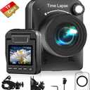 Time Lapse Camera, 4K Timelapse Outdoor Construction Camera with 3 Mount, Waterproof Housing, SD Card for Construction Sites, House Building, Plant Growth